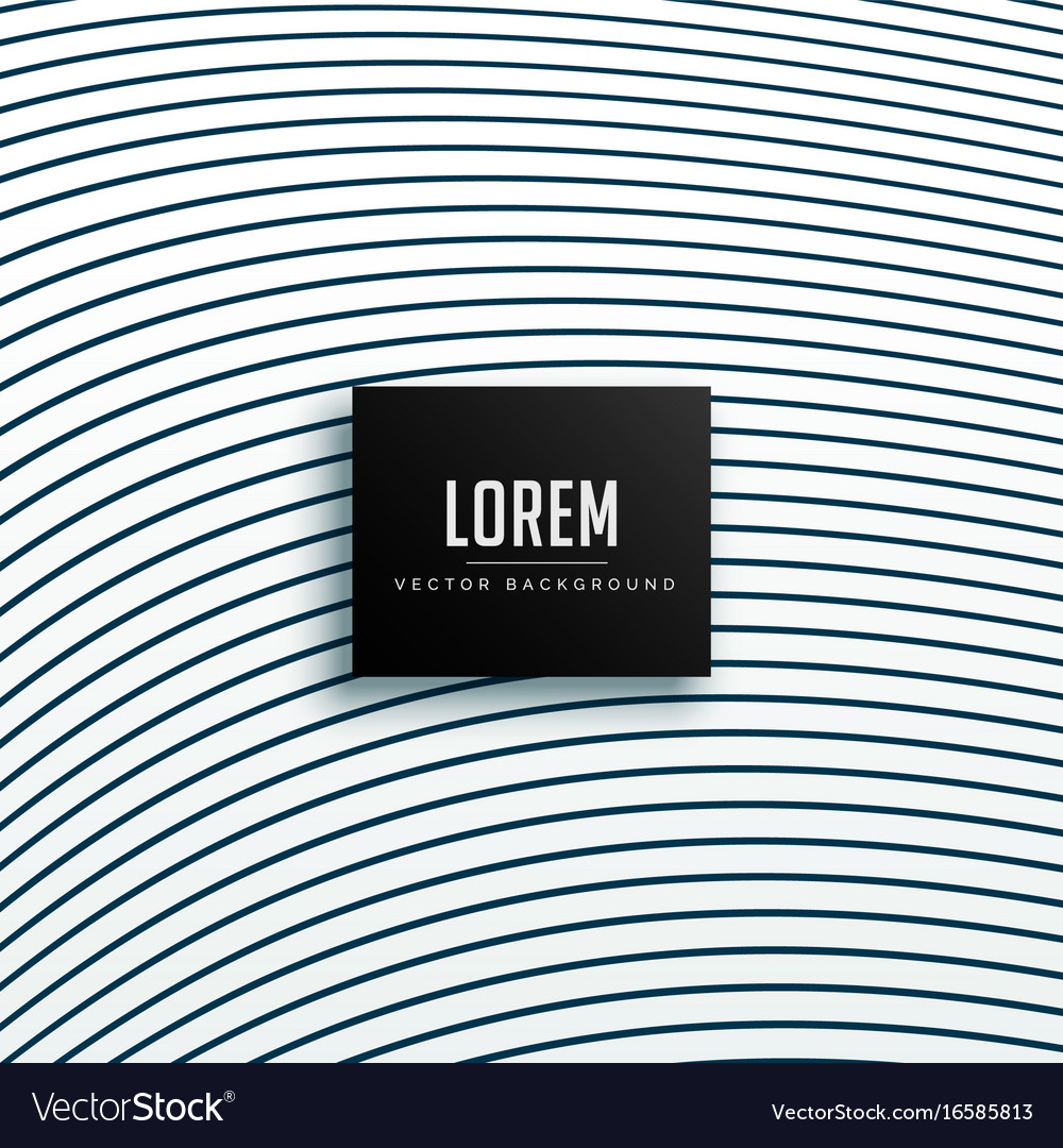 Black Curve Lines Background