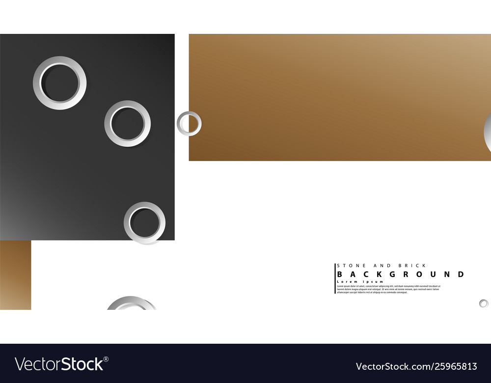 Ring abstract rectangular background with drop vector image Ring abstract rectangular background with drop