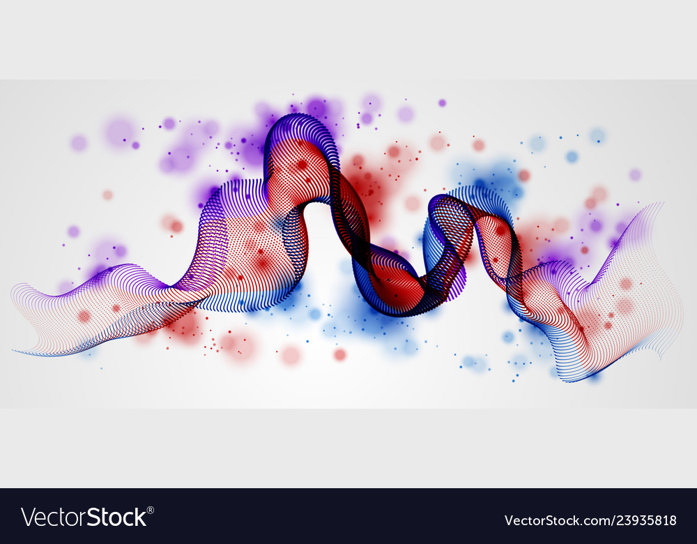 3D Particle Flow Sound Wave