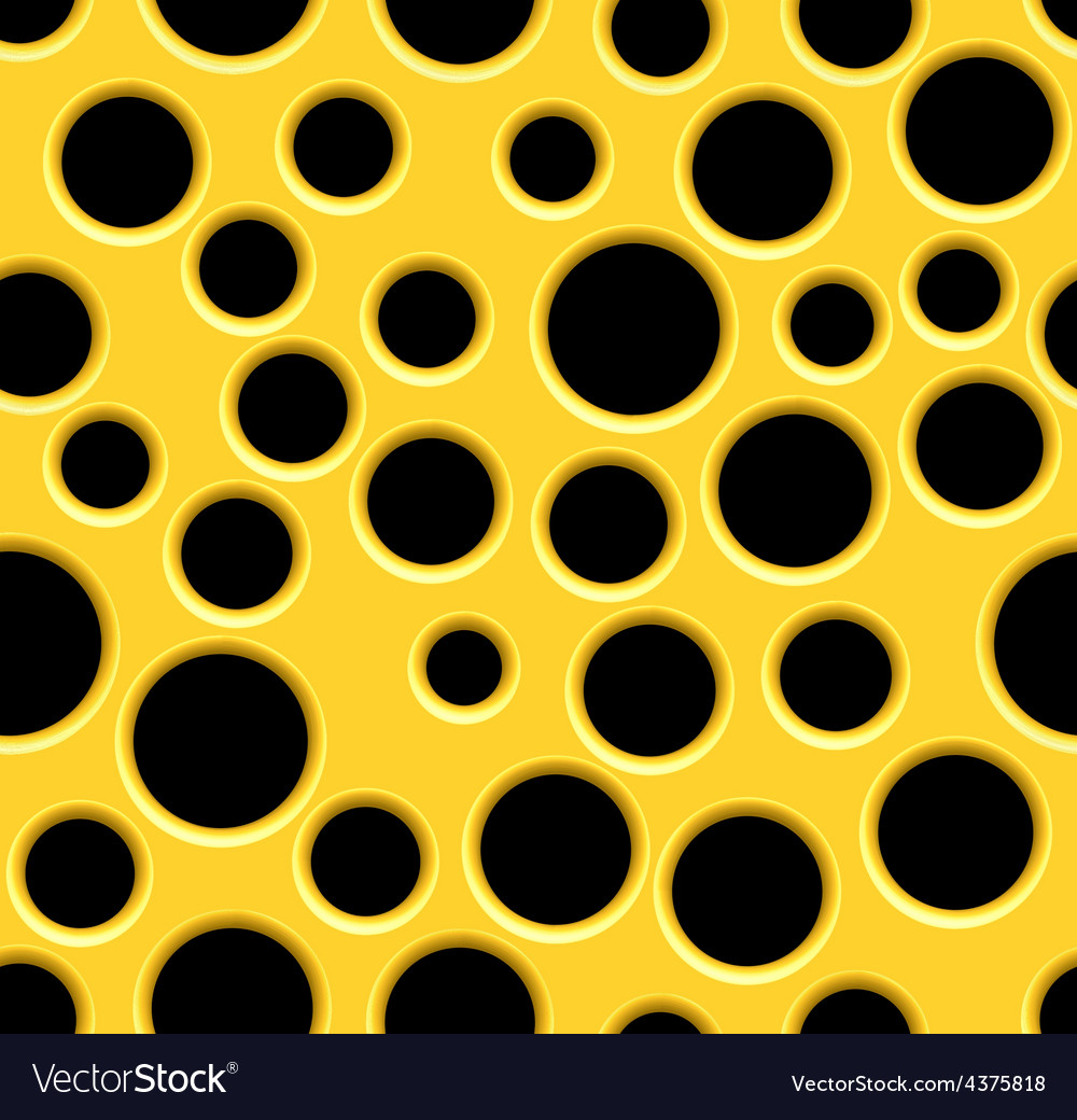 Abstract perforated pattern