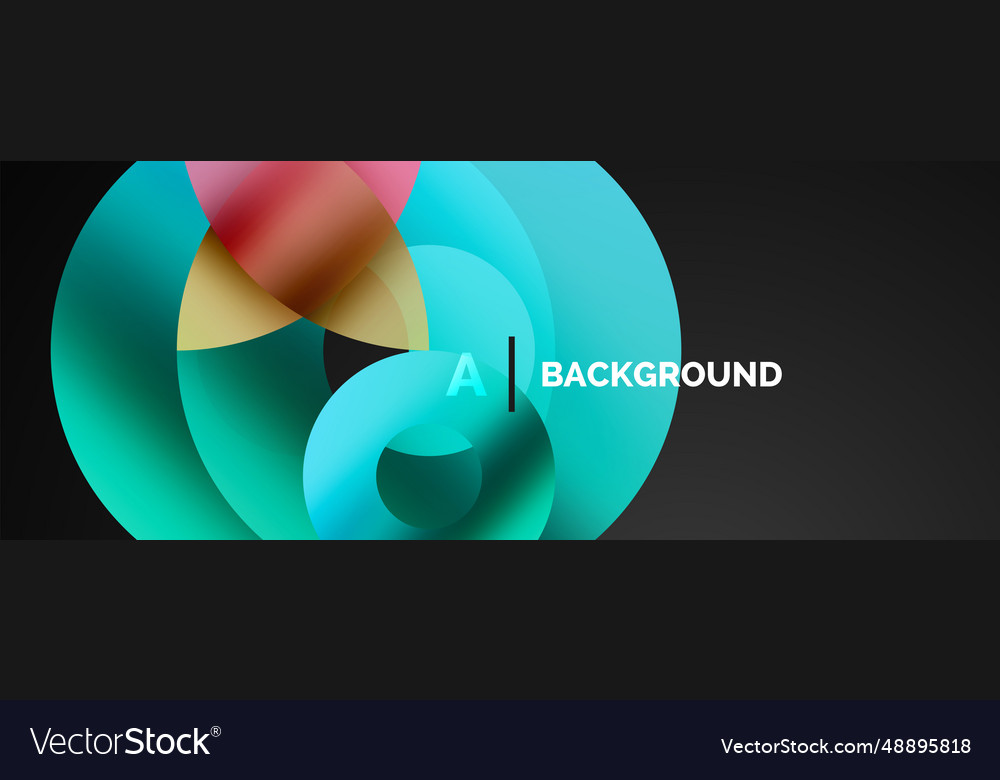 Circle and triangle abstract background concept Vector Image Circle and triangle abstract background concept
