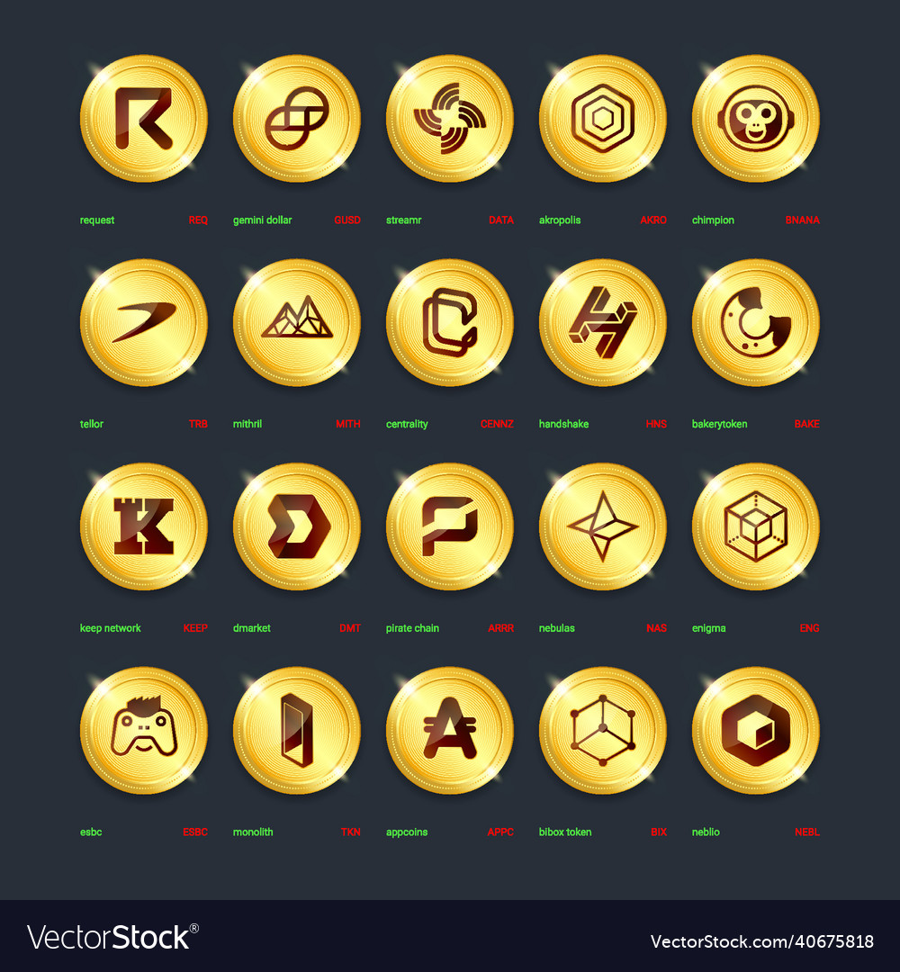 Crypto currency digital payment system blockchain vector image Crypto currency digital payment system blockchain