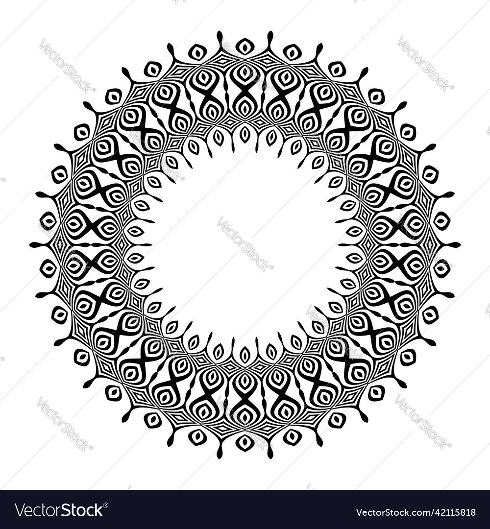 Intricate Circle Pattern