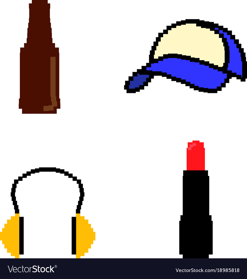 Object pixel effect