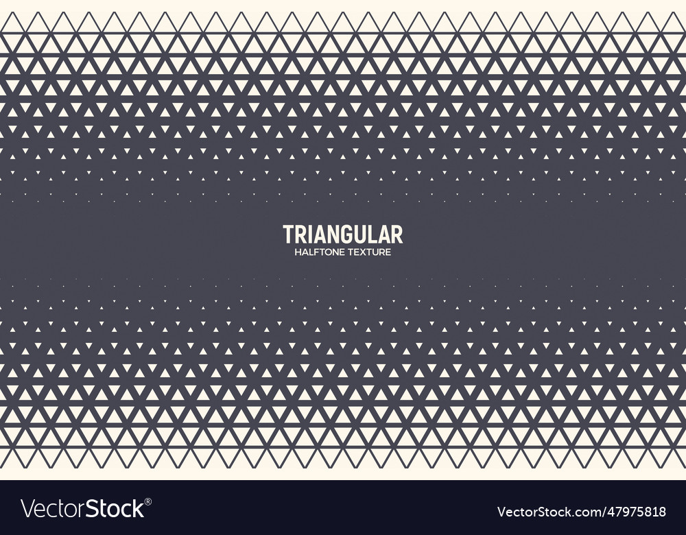 Triangular Halftone Pattern