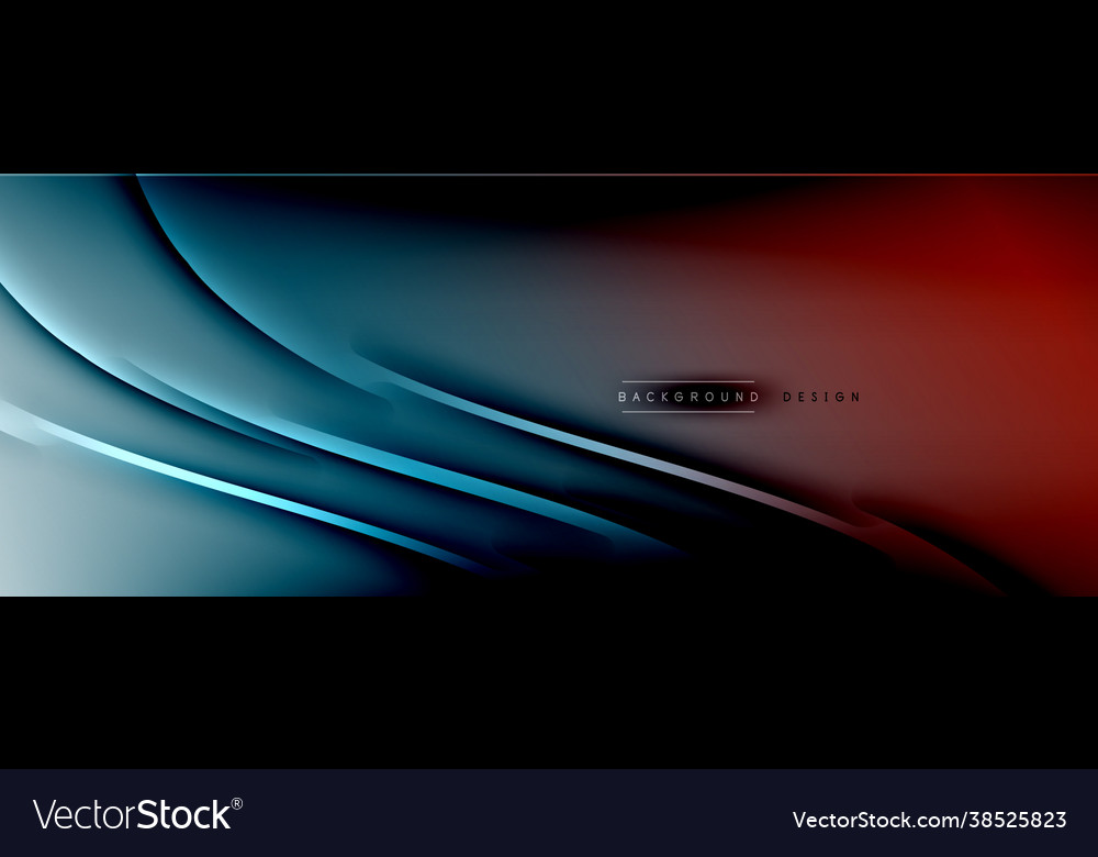 Abstract background - lines composition created vector image Abstract background - lines composition created