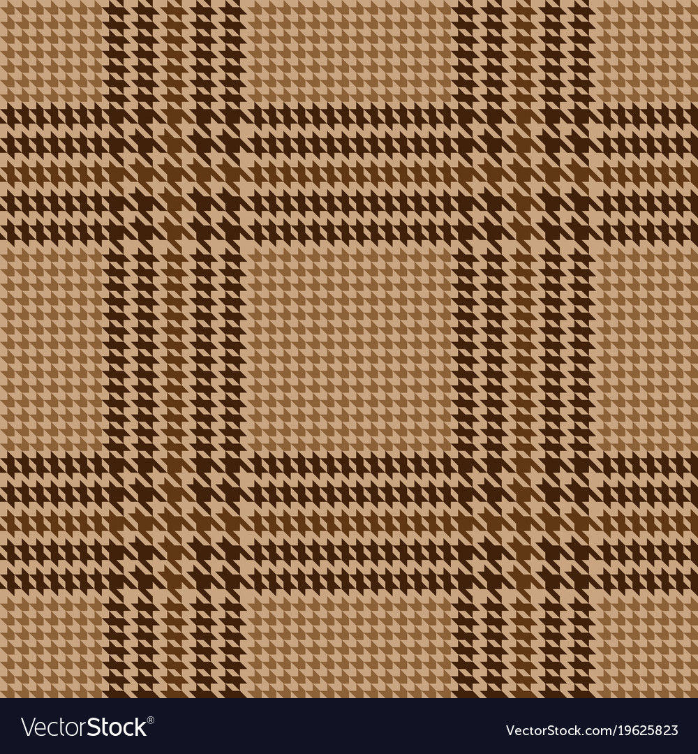 Classic Houndstooth Check Pattern