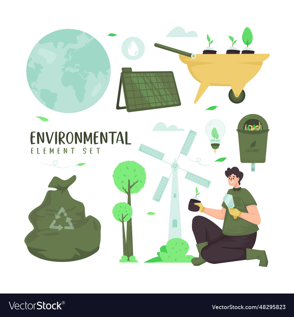 Environmental element set design