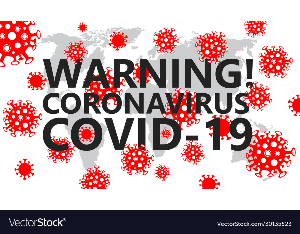 Global coronavirus pandemic Royalty Free Vector Image