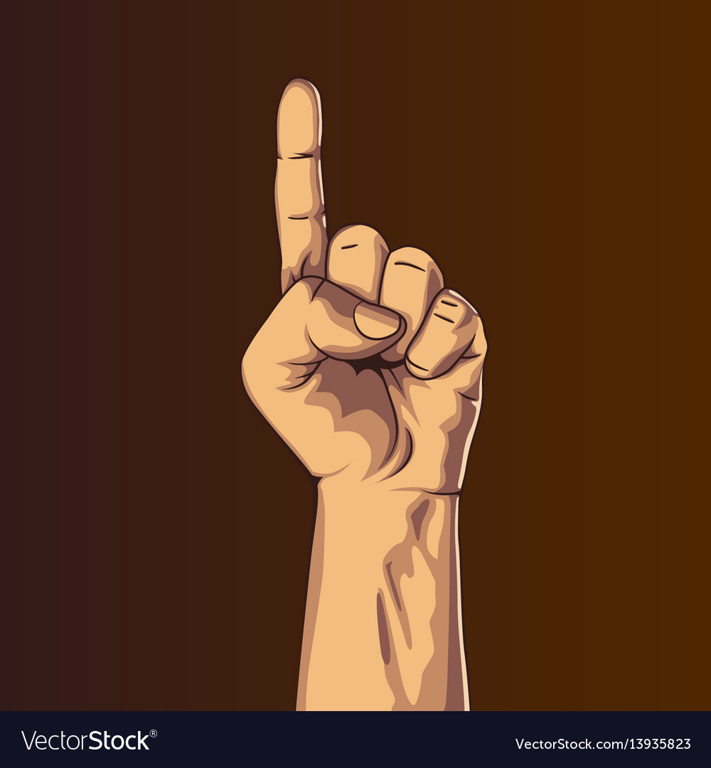 Hand showing one count