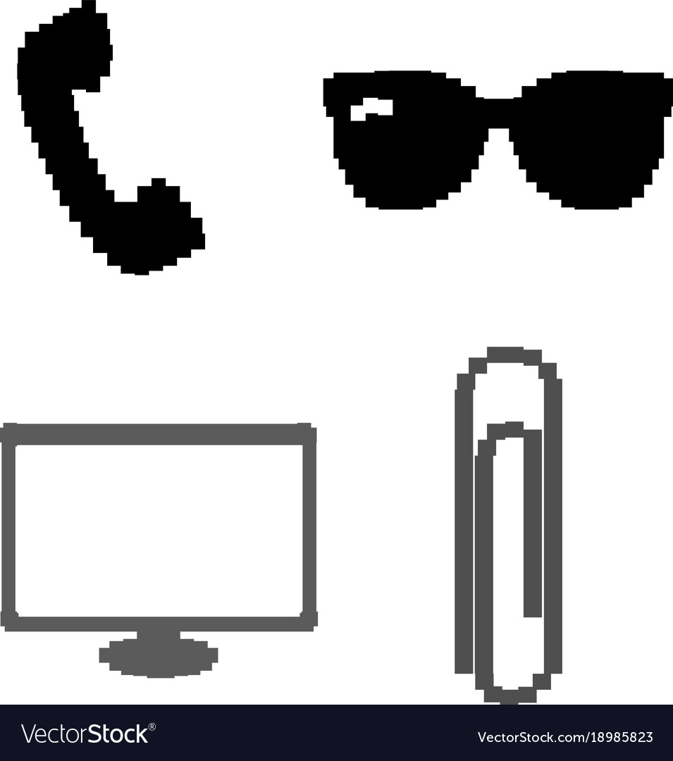 Object pixel effect