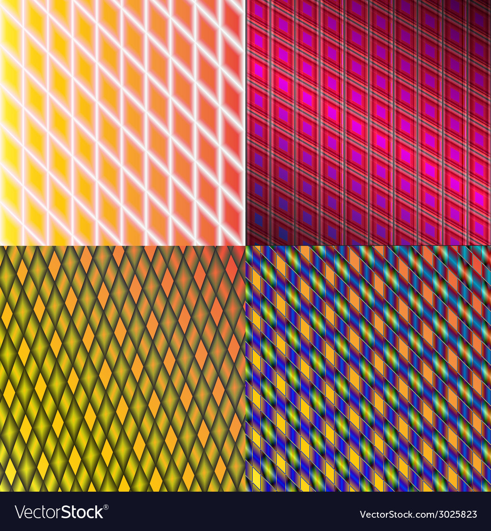 Set of splash color abstract glowing background