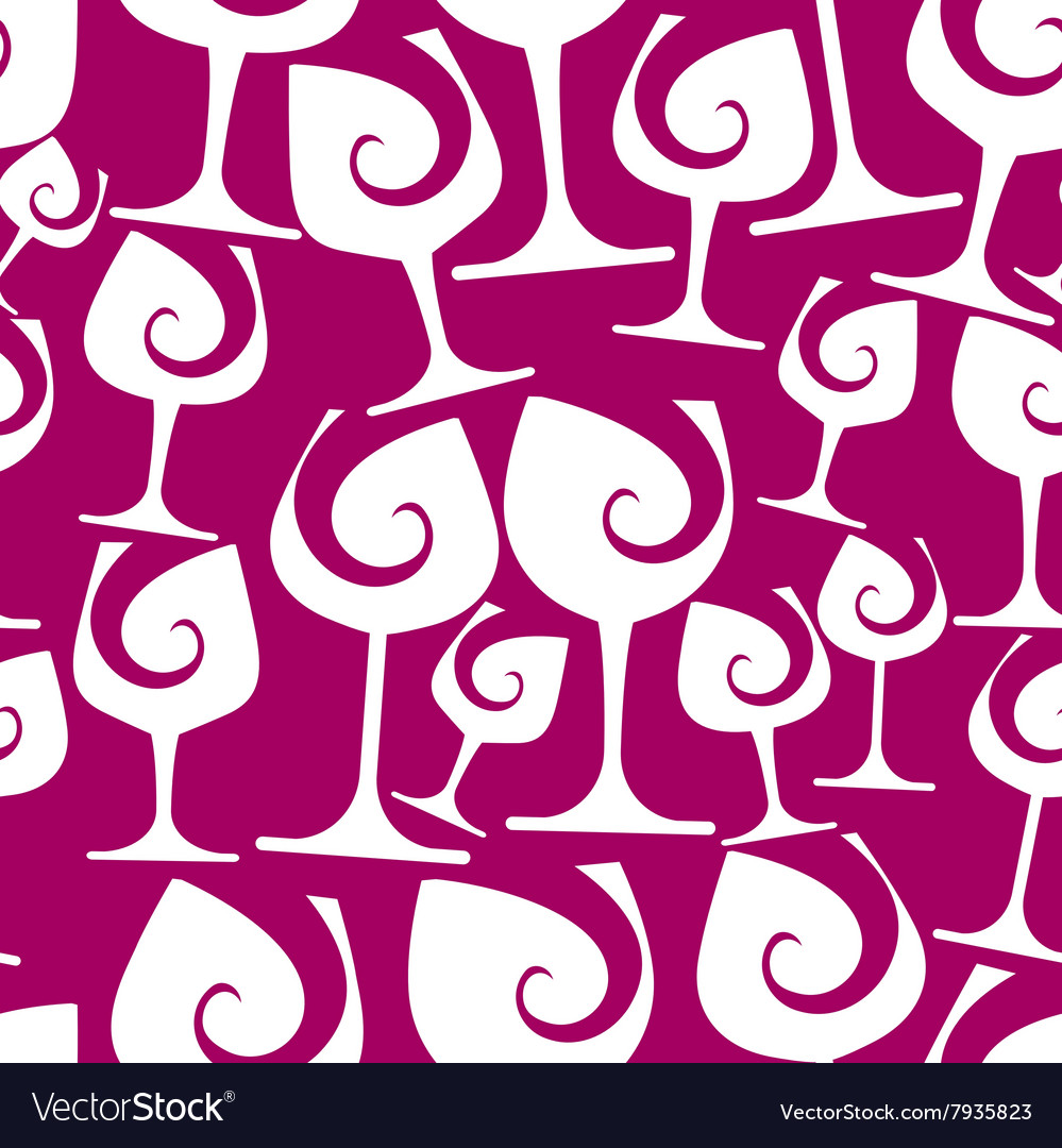 Sophisticated wine goblets continuous backdrop
