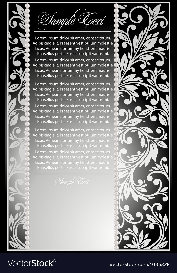 Abstract card with pattern