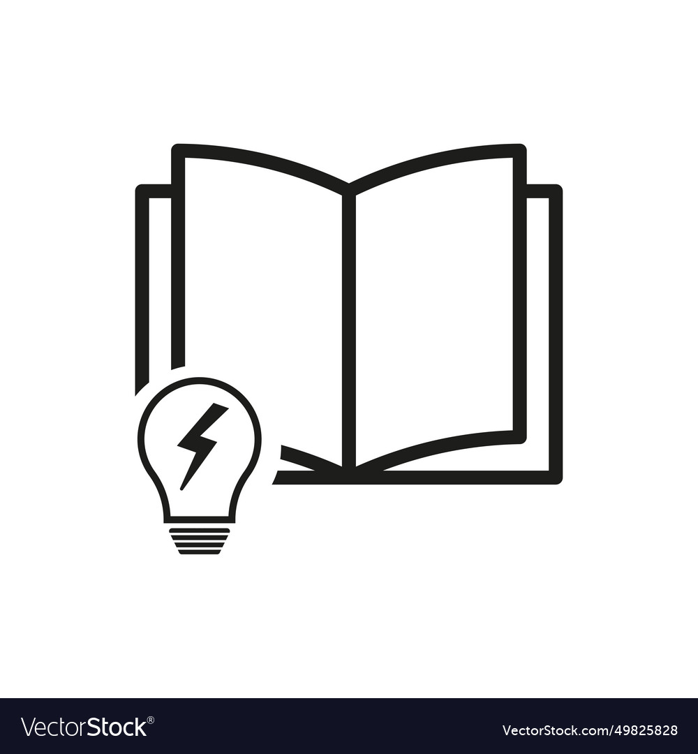 Book knowledge icon eps 10