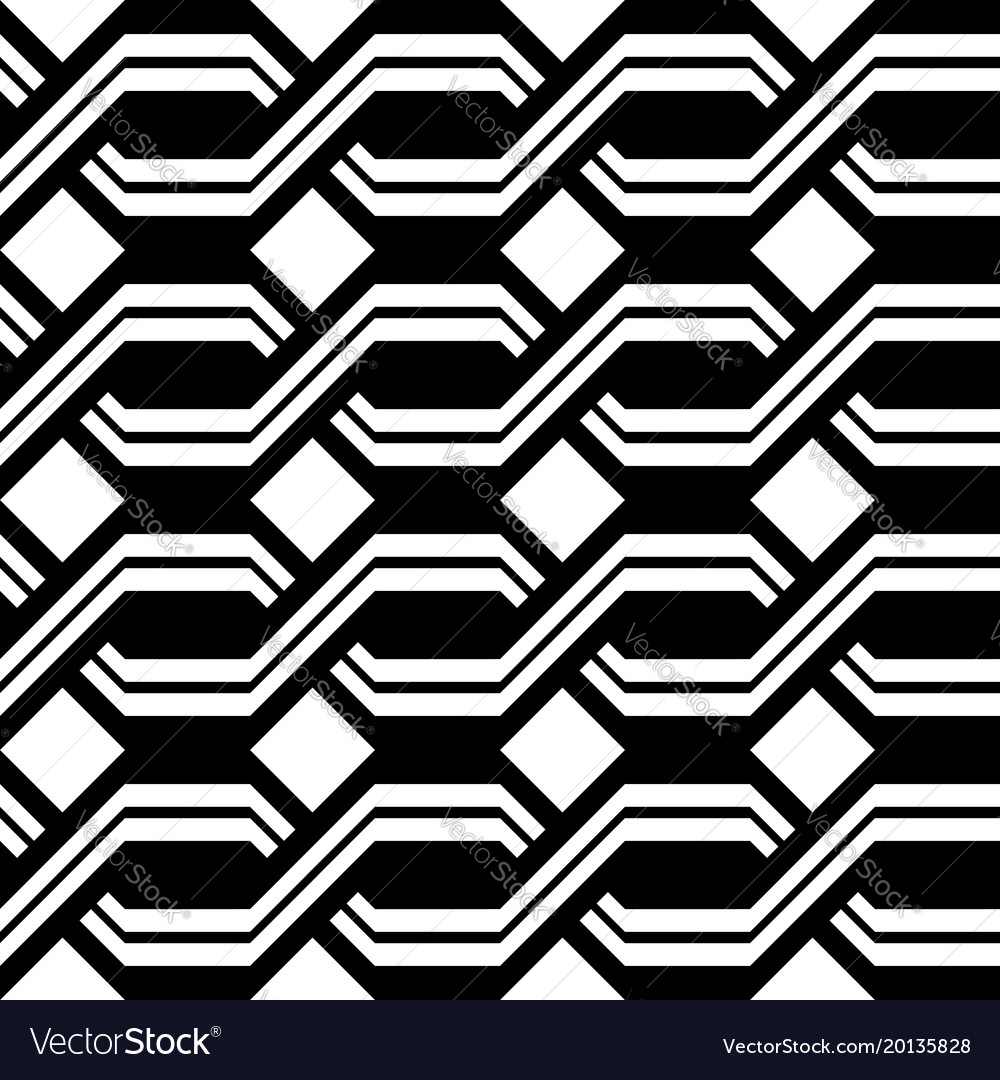Design seamless monochrome zigzag pattern