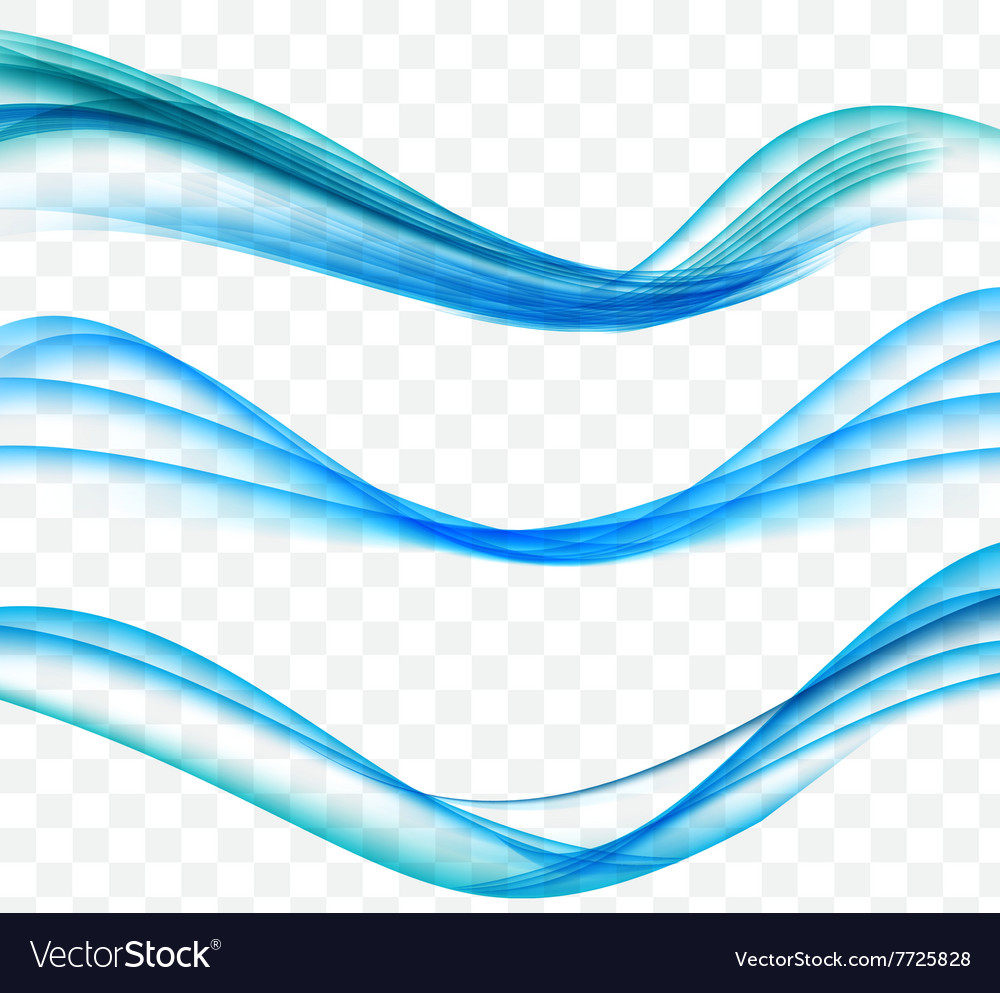 Dynamic Blue Wave Pattern