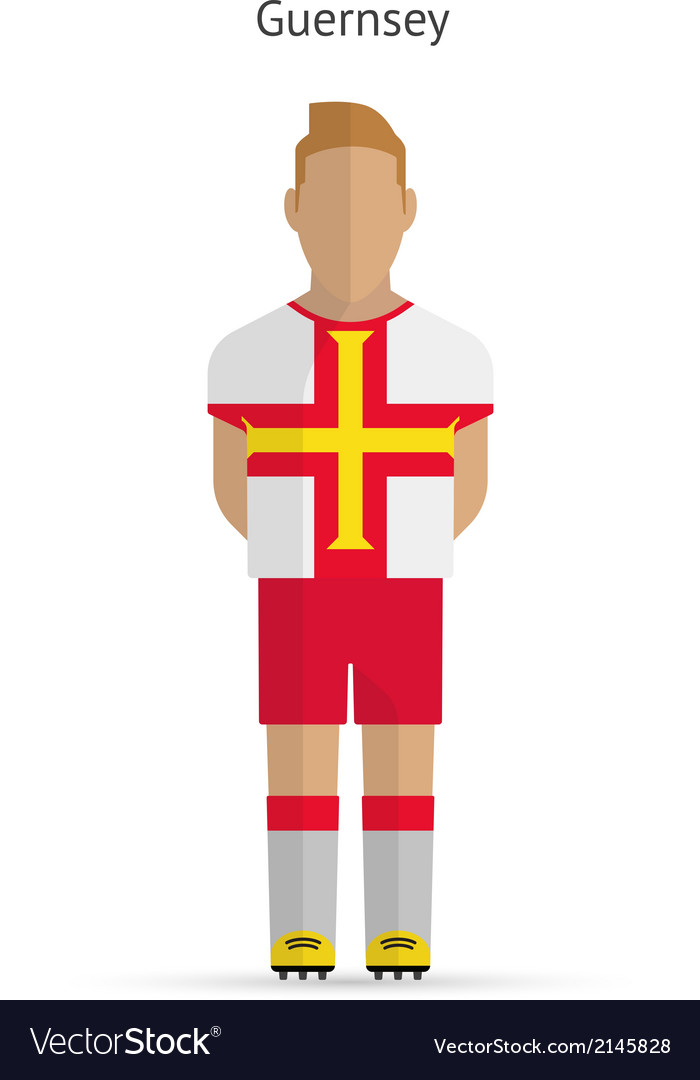 Footballer in Jersey