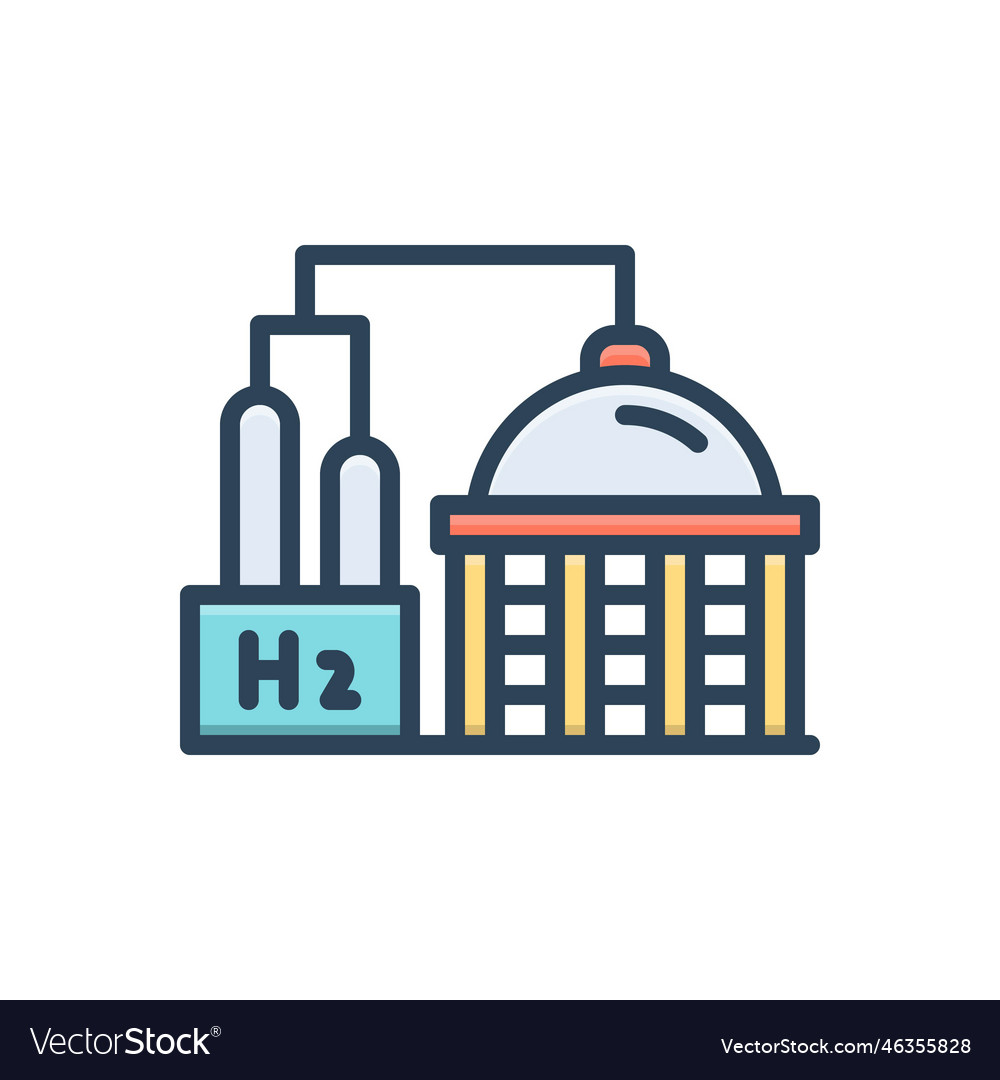 Hydrogen Royalty Free Vector Image - VectorStock