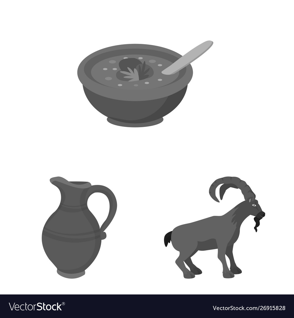 Isolated object attributes and tourism symbol