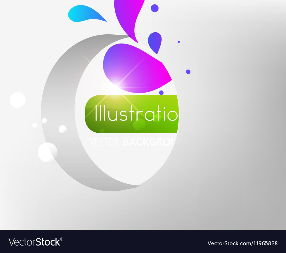 White backdrop with water elements