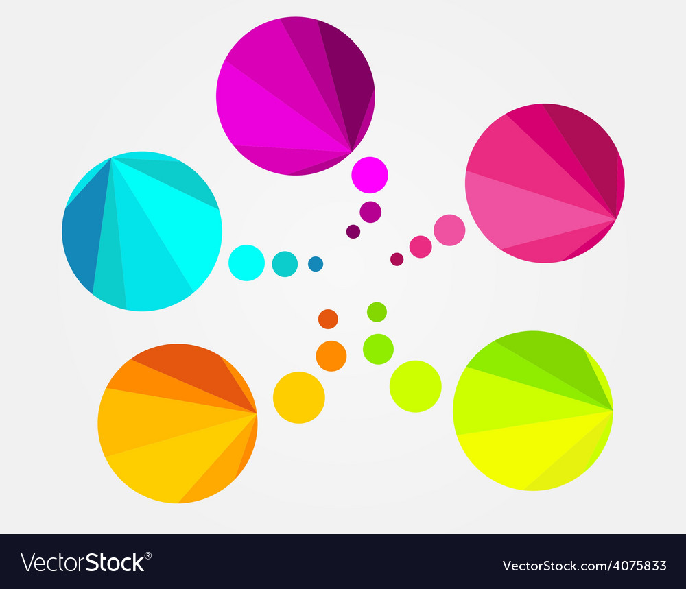 Bunte Speech Bubbles - Abstract