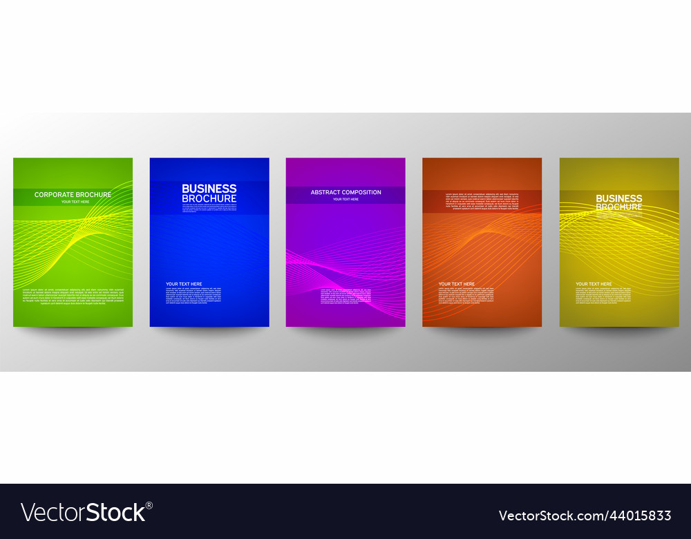 Cover geometric minimal set abstract line pattern vector image Cover geometric minimal set abstract line pattern