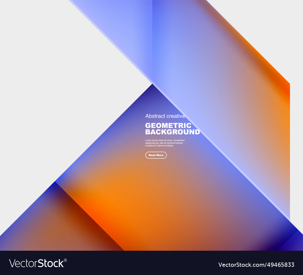 Gradient triangles abstract background