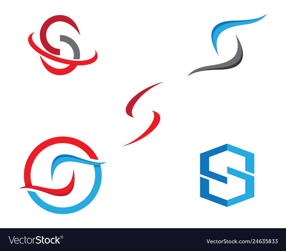 Letter s symbol design