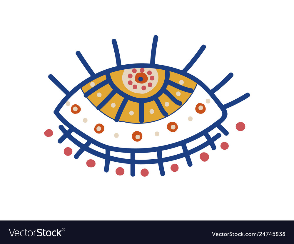 Boho Eye Symbol