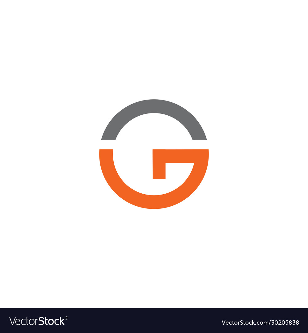 G letter initial icon logo design template Vector Image