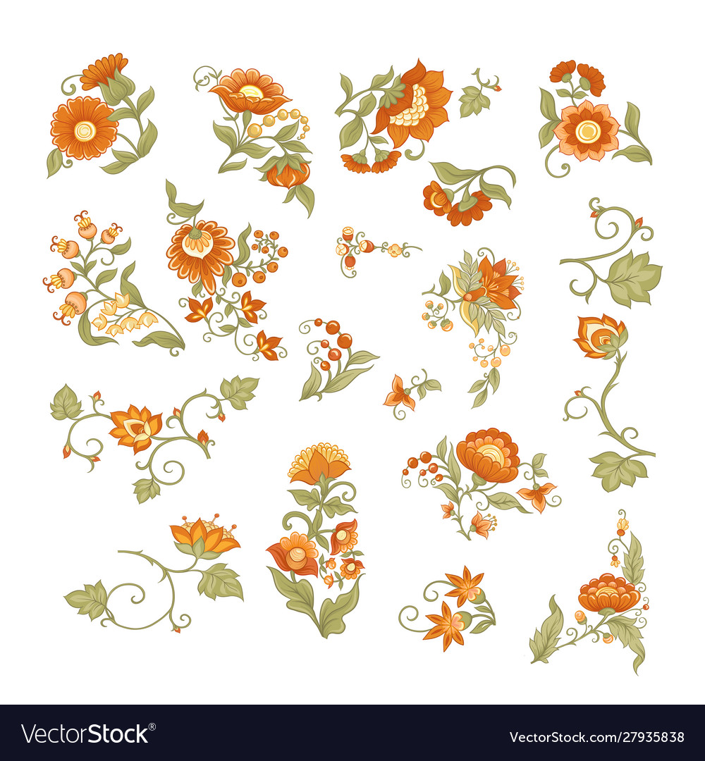 Mughal Floral Motif