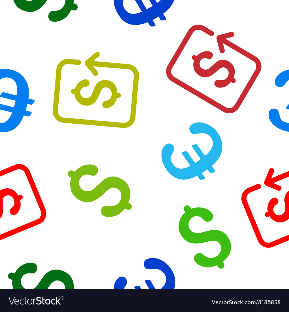 Reverse transaction seamless flat pattern