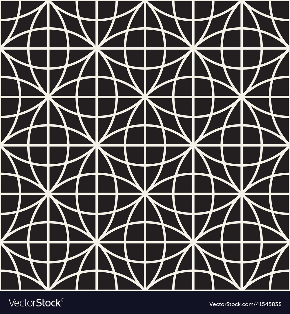 Seamless pattern repeating geometric elements vector image Seamless pattern repeating geometric elements