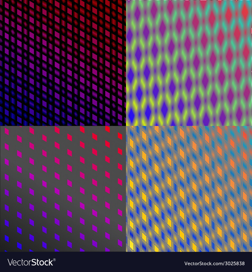 Set of splash color abstract glowing background