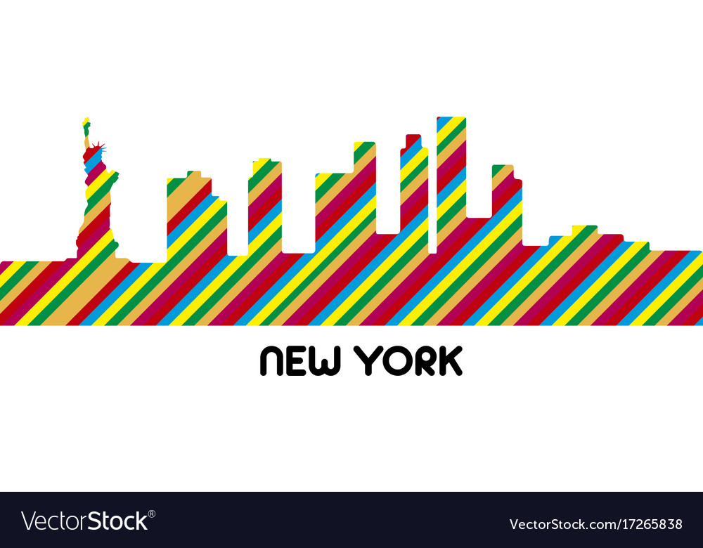 Skyline von neuem York