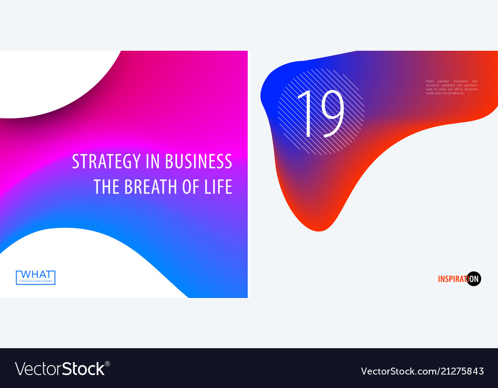 Abstract design of colourful flow elements Vector Image Abstract design of colourful flow elements