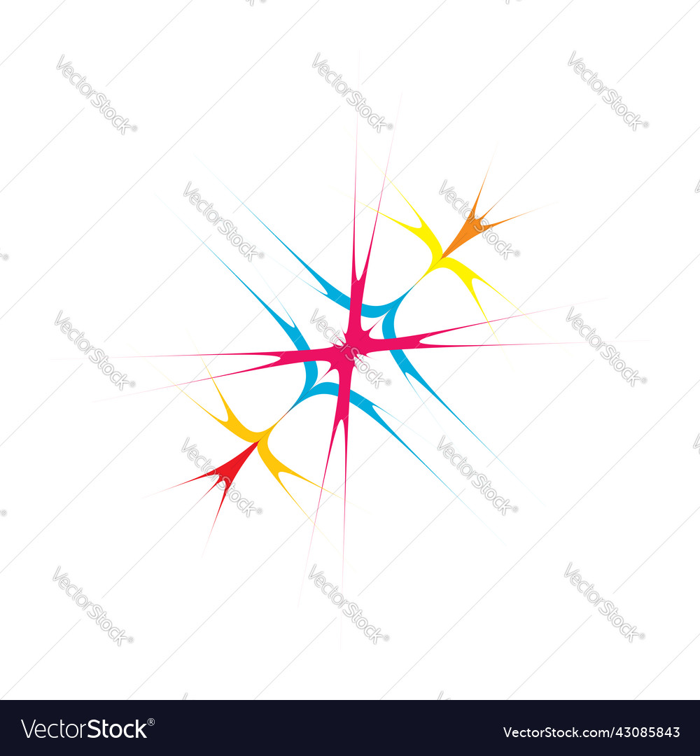 Abstractionist abstract geometric shape element Vector Image Abstractionist abstract geometric shape element