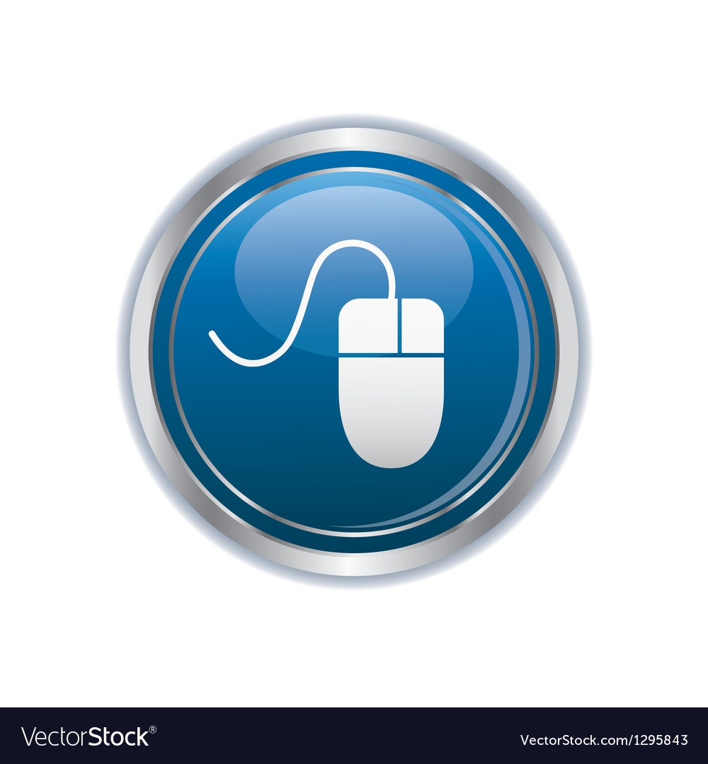 Blue Mouse Icon