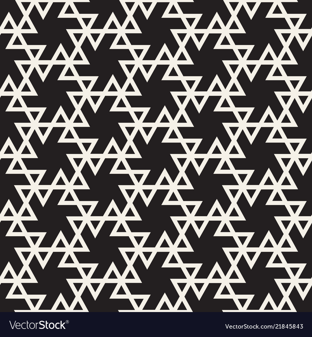 Geometric Line Tiling Pattern