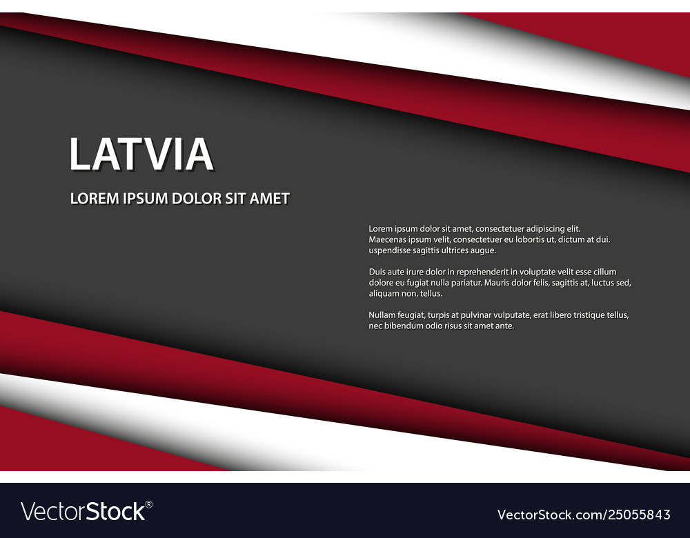 Latvian Flag Background