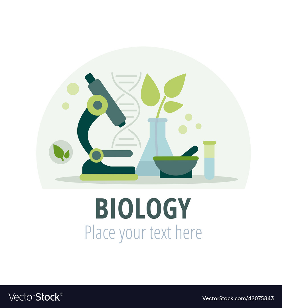 Microscope Science Lab Concept