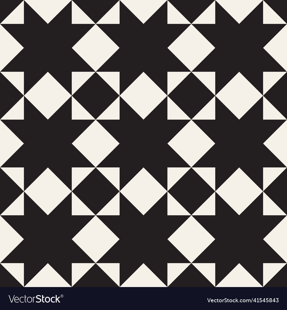 Seamless pattern repeating geometric elements vector image Seamless pattern repeating geometric elements