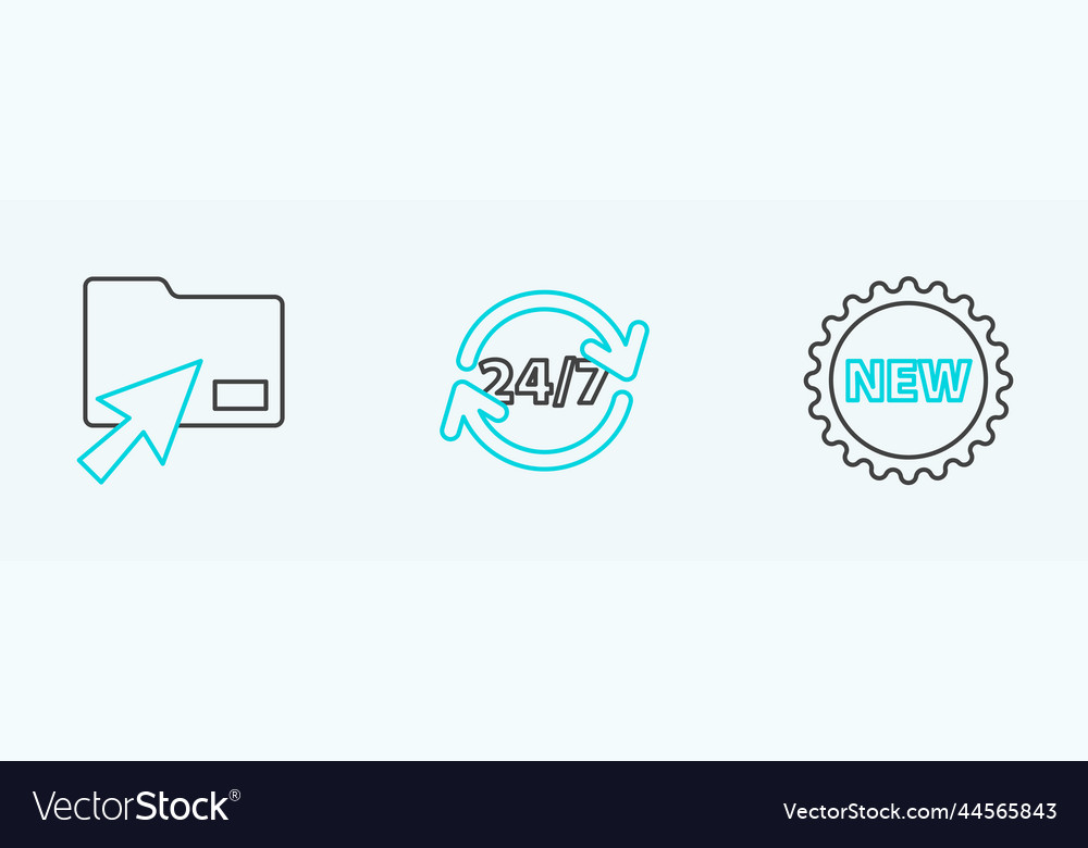 Linienpreis-Tag mit neuem Cursor klicken Sie auf Dokument Vector Image Linienpreis-Tag mit neuem Cursor klicken Sie auf Dokument