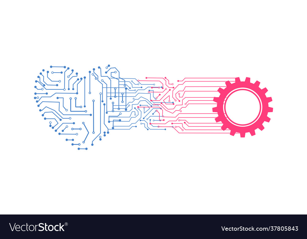 Technology pattern circuit board Vector Image Technology pattern circuit board