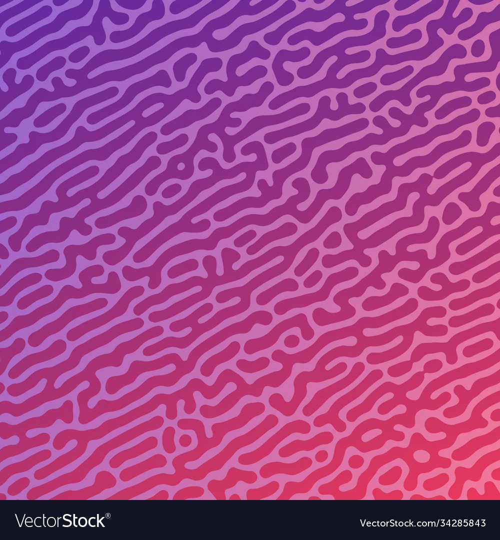 Turing reaction colorful background