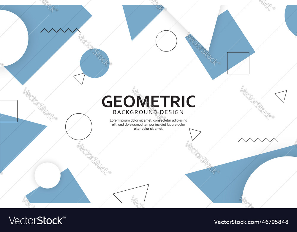 Geometric background with abstract polygonal