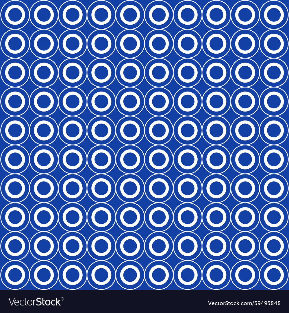 Geometric pattern of round shapes