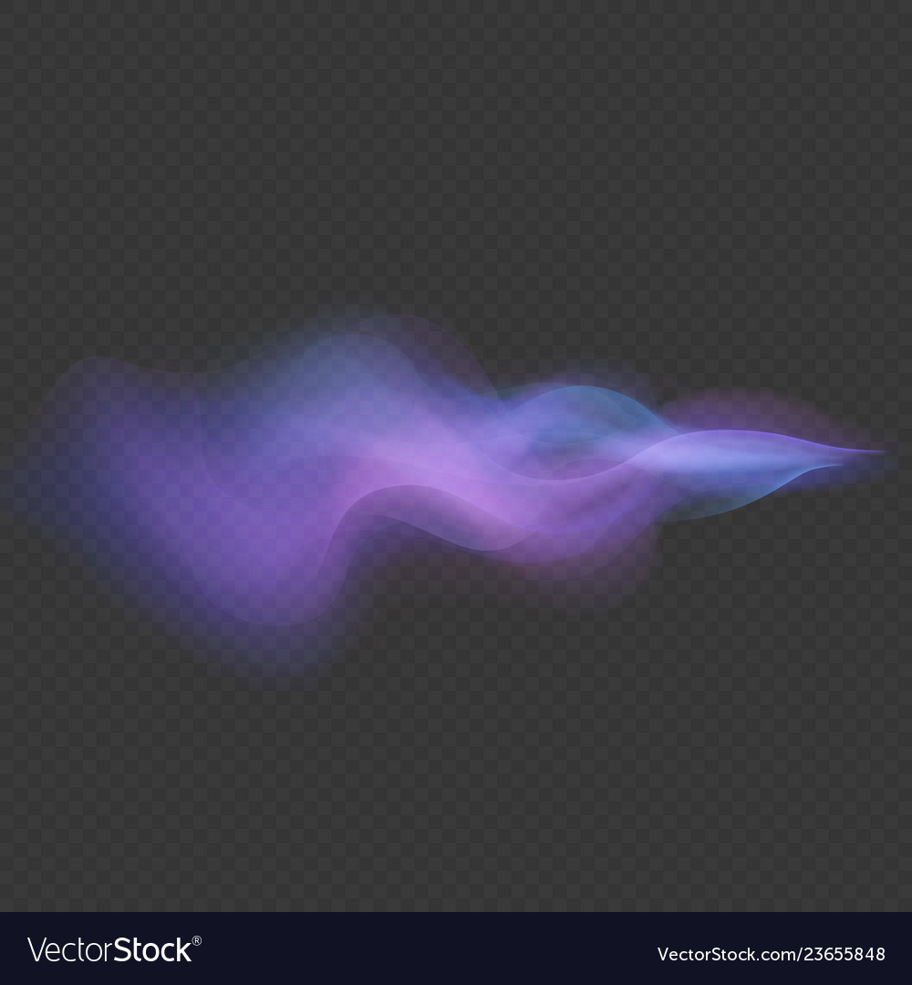 Light wave neon swirl overlay flare trace effect vector image Light wave neon swirl overlay flare trace effect