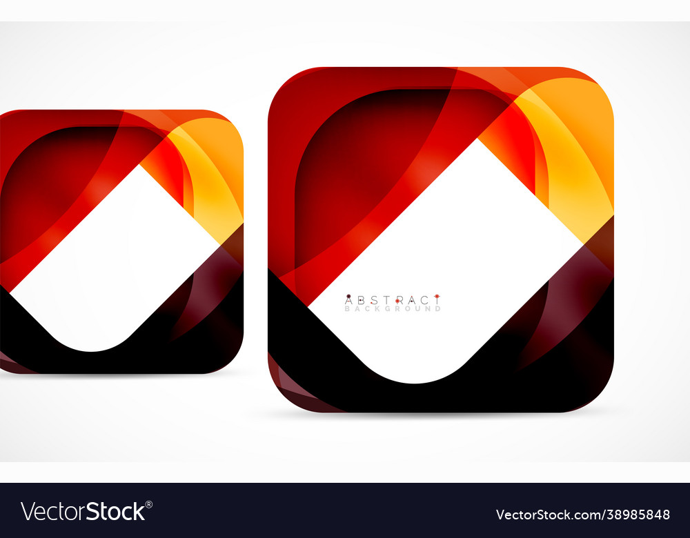 Minimal background abstract square shape